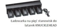 90600 Ładowarka na pięć stanowisk 230V AC do latarek