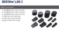 Zestaw klinów i podkładów LSS2