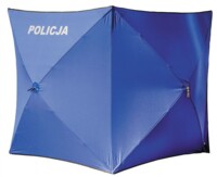 Parawan ochronny GT 020 niebieski POLICJA 1,8x1,8m