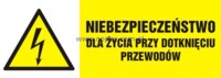 HB001 Nie dotykać urządzenie elektryczne