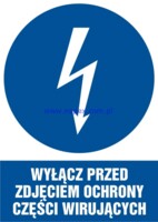 HE002 Wyłącz przed rozpoczęciem pracy