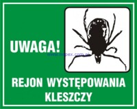 OB005 Znak Teren zagrożony pożarem