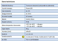 Latarka ręczna Power LED 4930 MHL5 Ex ATEX