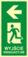 AC 001 Wyjście exit znak BHP