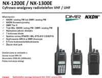 Radiotelefon przenośny NX-1200E NX1300E