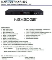 Stacja bazowa cyfrowa Nexedge NXR-700 E