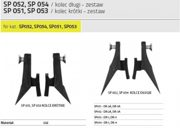 Akcesoria do drzewołazów DR