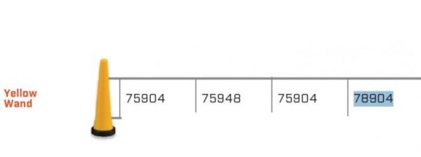 78904 Nakładka sygnalizacyjna żółta do latarek ULTRASTI