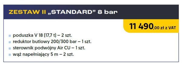 Zestaw II Standard 8bar