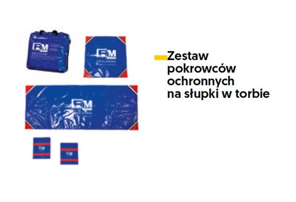 Zestaw pokrowców na słupki