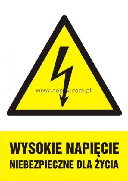 HA003 Wysokie napięcie