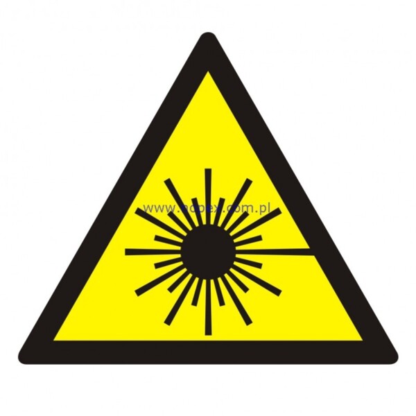 KB001 Ostrzeżenie przed promieniami laserowymi