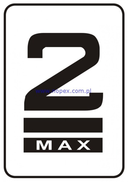 MA010 Znak Tablice dla jednostek transportowych przewoż