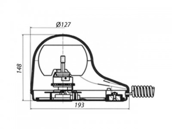 Lampa ostrzegawcza MARTA KO 12V (podstawa magnetyczna)