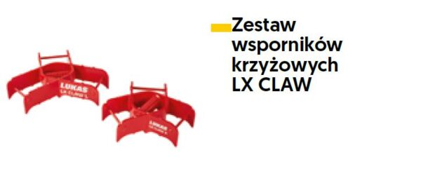 Zestaw wsporników krzyżowych LX CLAW