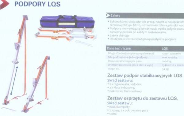 Podpora stabilizacyjna LQS